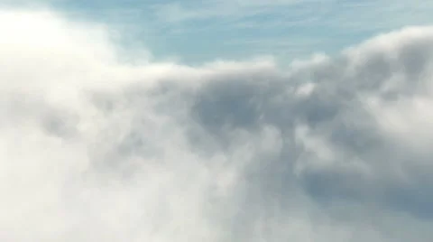 Cloud fly through 5 Stock Footage