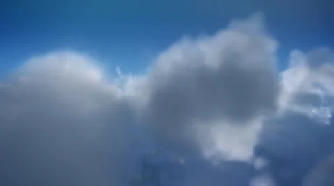 Cloud fly through Stock Footage 910904