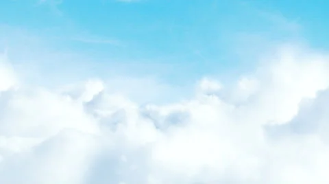 Cloud Flying Loop HD Stock Footage 38105945