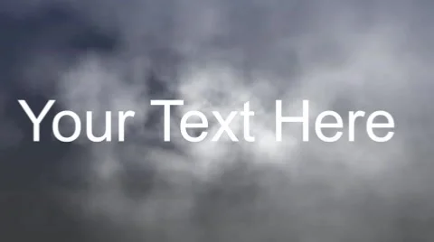 Cloud FlyThough for AE Stockmateriaal After Effects