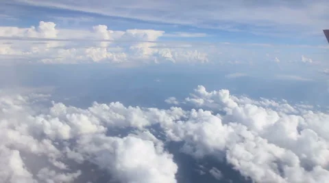 Cloud flythrough Stock Footage 3476549