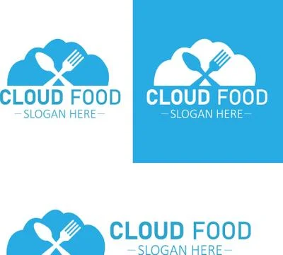 Cloud Food Stock Illustration