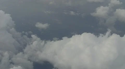 Cloud footage from air 動画素材 64850632