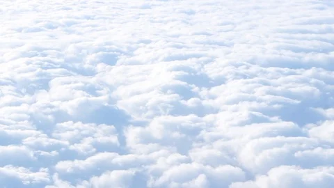 Cloud Footage from Airplane Stock Footage 90974728