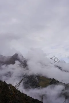 Cloud Forest, Inka Trail, Cusco, Peru Stock Photos