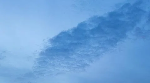 Cloud Formation in Blue Sky 스톡 사진