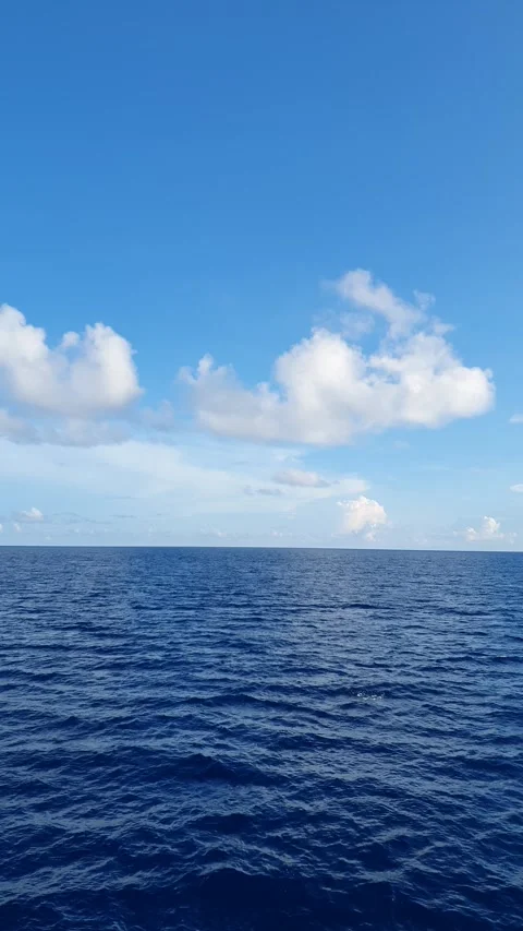 Cloud formation over the Banda Sea Stock Footage 294023635