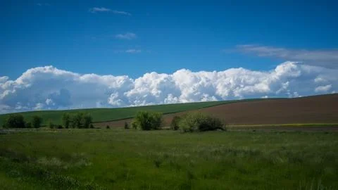 Cloud formation in the Palouse Stock Photos