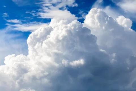 Cloud formation Foto stock