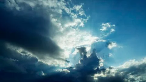 Cloud formation Stock Photos