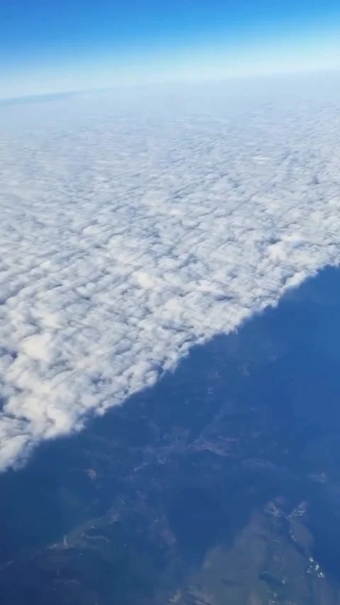 Cloud formation in the sky Stock Footage 328441087