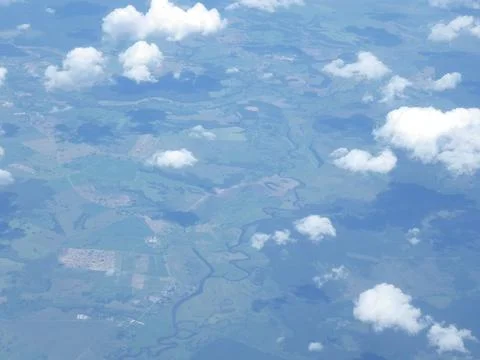 Cloud formation in the sky Stock Photos