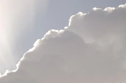 Cloud formation in the sky. Stock Photos