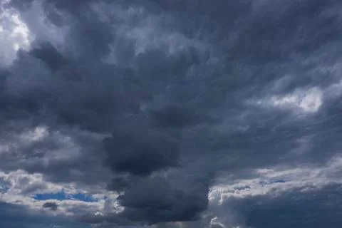 Cloud formation - Thunderstorm clouds Stock Photos