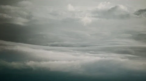 Cloud formations moving against each other Stock Footage 45347507