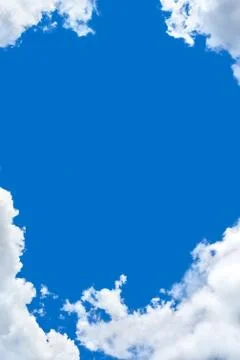 Cloud frame Foto stock