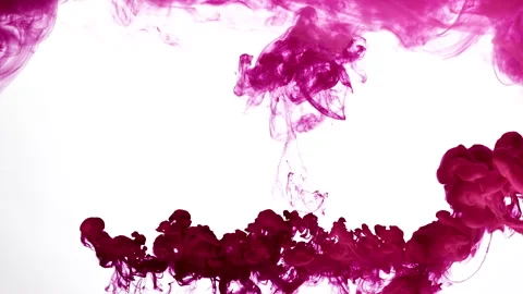 Cloud of fuchsia color ink Stock-Footage 165502492
