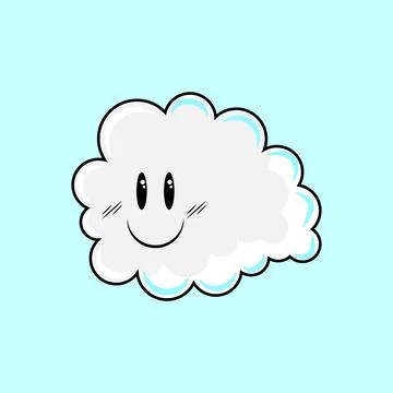Cloud Game Stock Illustration
