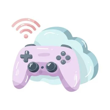 Cloud gaming イラスト素材
