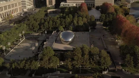 Cloud Gate 2 Stock Footage 166129221
