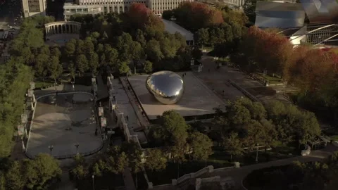 Cloud Gate 3 Stock Footage 166129211