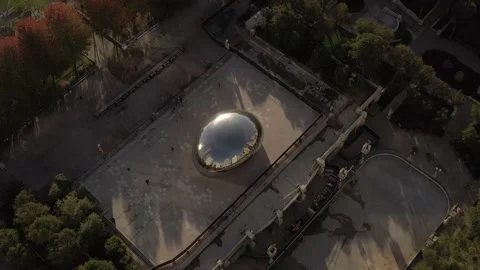 Cloud Gate 4 Stock Footage 166129215