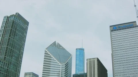 Cloud Gate at Millenium Park Chicago Stock Footage 71731884