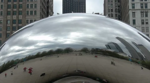 Cloud Gate Time Lapse Видео 7734931