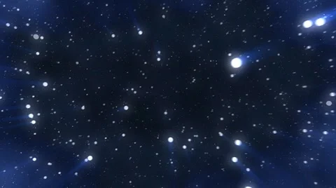 Cloud of Glowing Particles - Loop Stock Footage 1103154