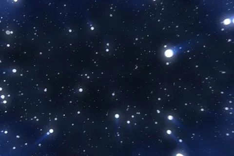 Cloud of Glowing Particles - Loop Stock Footage 1103184