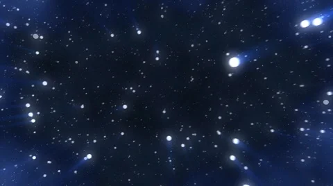 Cloud of Glowing Particles - Loop Видео 1103265