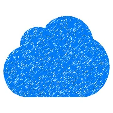 Cloud Grainy Texture Icon Illustration