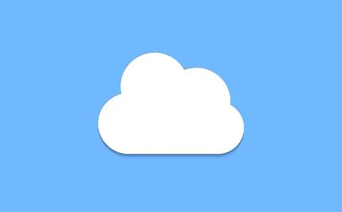 Cloud graphic shapes. Data design element. Vector cloudy bubble set isolated on Stock-Illustration