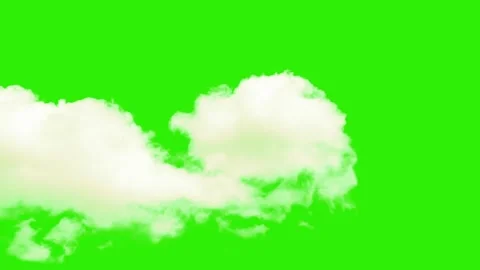 Cloud green screen 4k. Sky, cloud moving green screen chroma key video. Stock Footage 311592250