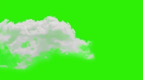 Cloud green screen 4k. Sky, cloud moving green screen chroma key video. Stock Footage 311592705