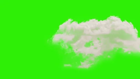 Cloud green screen 4k. Sky, cloud moving green screen chroma key video. Stock Footage 311592765