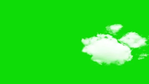 Cloud green screen 4k. Sky, cloud moving green screen chroma key video. Stock Footage 311593811