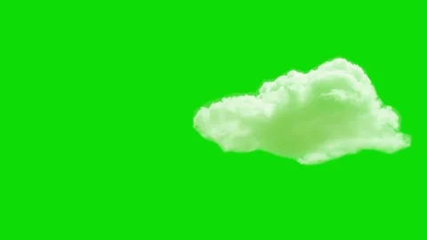 Cloud green screen 4k. Sky, cloud moving green screen chroma key video. Stock Footage 311593852