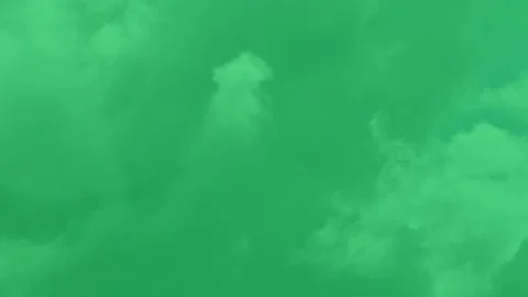 Cloud green screen video effect | Stock Video | Pond5