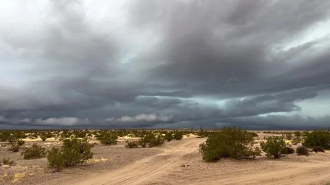Cloud to ground lightning strike from a thunderstorm Stock Footage 270384505