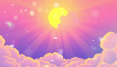 **Cloud Heaven: what is that sky hiding? A Heaven of Clouds comes in This Brigh Stock Footage 307005129