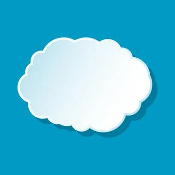 Cloud icon best Illustrazione stock