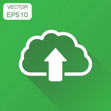 Cloud icon. Business concept Internet download pictogram. Vector illustration Stock Illustration