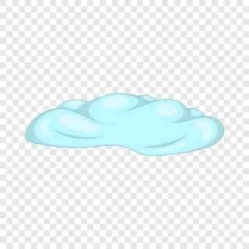Cloud icon, cartoon style 스톡 일러스트