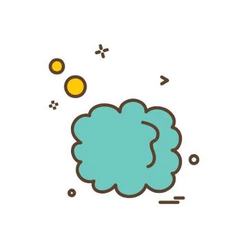 Cloud icon design vector 스톡 일러스트
