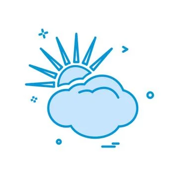 Cloud icon design vector 스톡 일러스트
