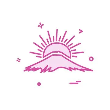 Cloud icon design vector 스톡 일러스트