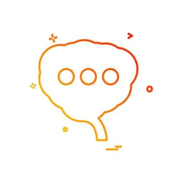 Cloud icon design vector Stock Illustration