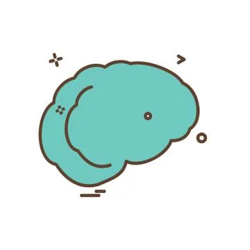 Cloud icon design vector 스톡 일러스트