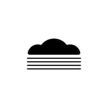 Cloud icon. Element of minimalistic icon for mobile concept and web apps. Signs Stock Illustration